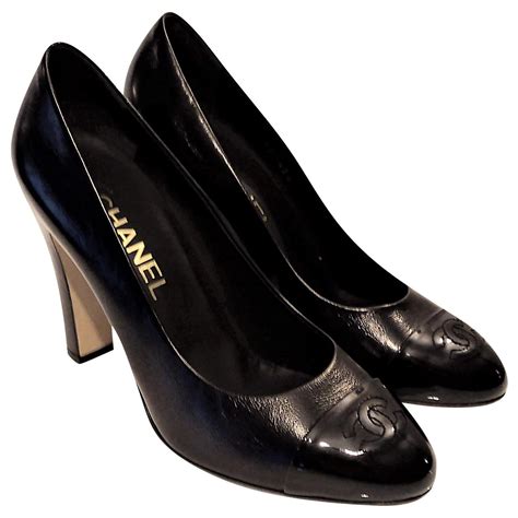 chanel classic pumps|chanel ladies high heel shoes.